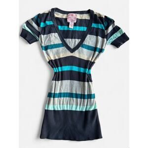 Heart n Crush Striped V-Neck Dress or Shirt